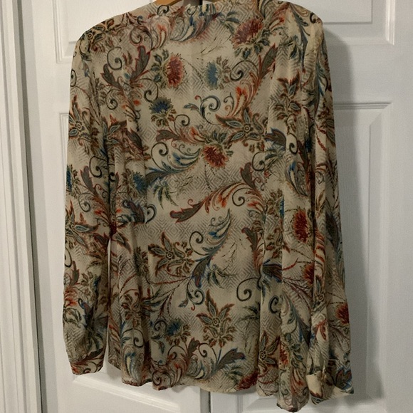 Sundance silk blouse XL - Picture 4 of 7